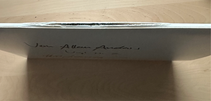 Herbert Grönemeyer - Von Allem Anders Unplugged Nr. 2 (Numbered & Signed Test Pressing 2LP Black Vinyl)