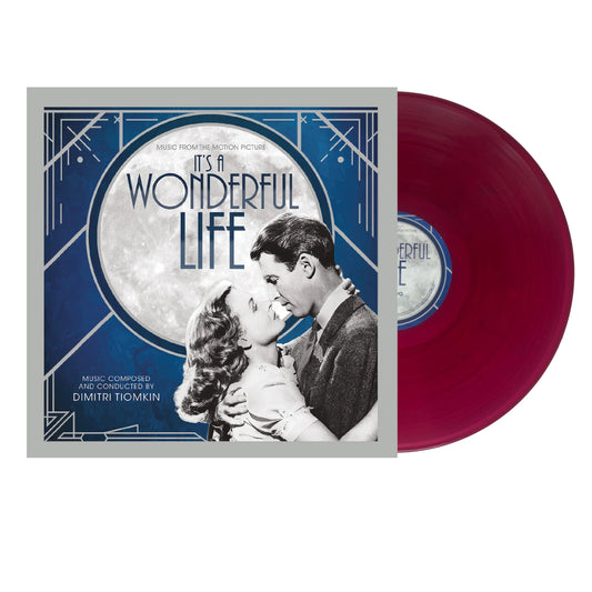 Dimitri Tiomkin - It's A Wonderful Life (75th Anniversary Burgundy Zuzu's Petals Vinyl)