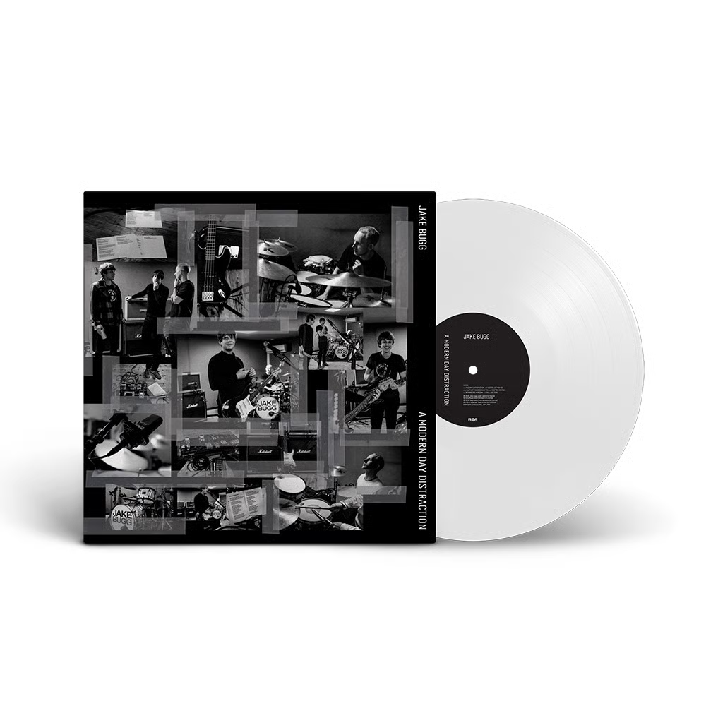 Jake Bugg - A Modern Day Distraction (Deluxe White Vinyl + CD with Signed Insert + Signed Lyric-Sheet-Print)
