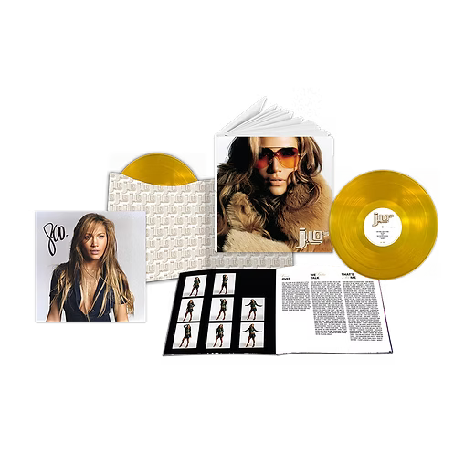 Jennifer Lopez - J.Lo (Signed 25th Anniversary Gold Translucent 2LP Vinyl Deluxe Edition)