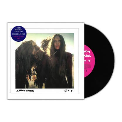 Lady Gaga - G.U.Y. (Urban Outfitters 7" Single Sided Black Vinyl)