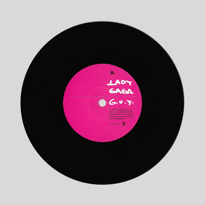 Lady Gaga - G.U.Y. (Urban Outfitters 7" Single Sided Black Vinyl)
