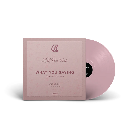 Lil Uzi Vert - What You Saying / Regular (4" Pink Tiny Vinyl)
