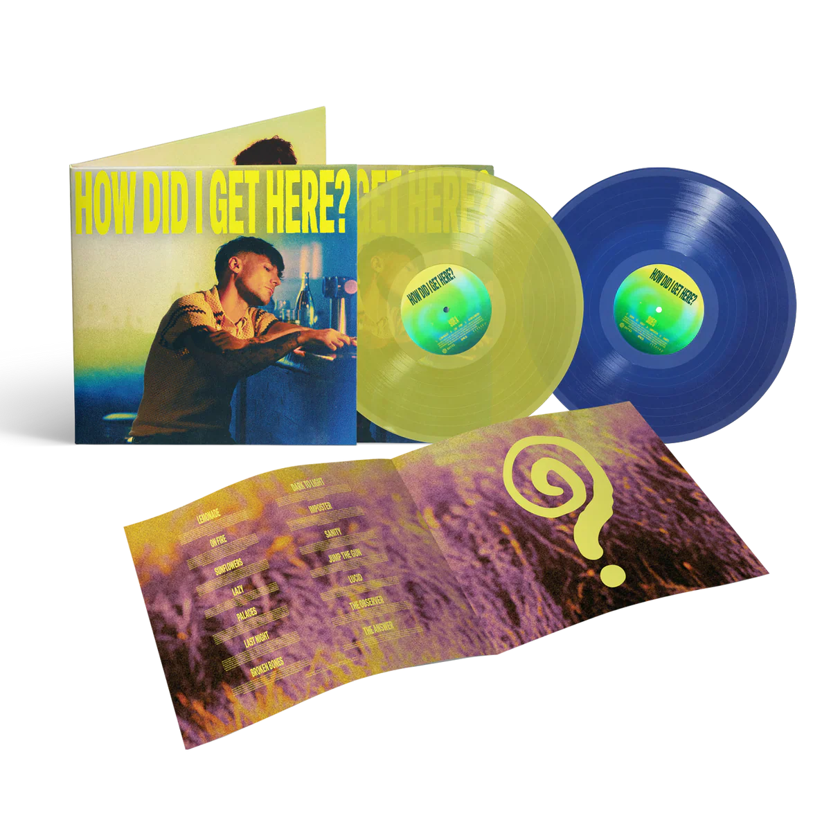 Louis Tomlinson - How Did I Get Here? (Deluxe Edition Yellow and Blue 2LP Vinyl + 2 Bonus Tracks)