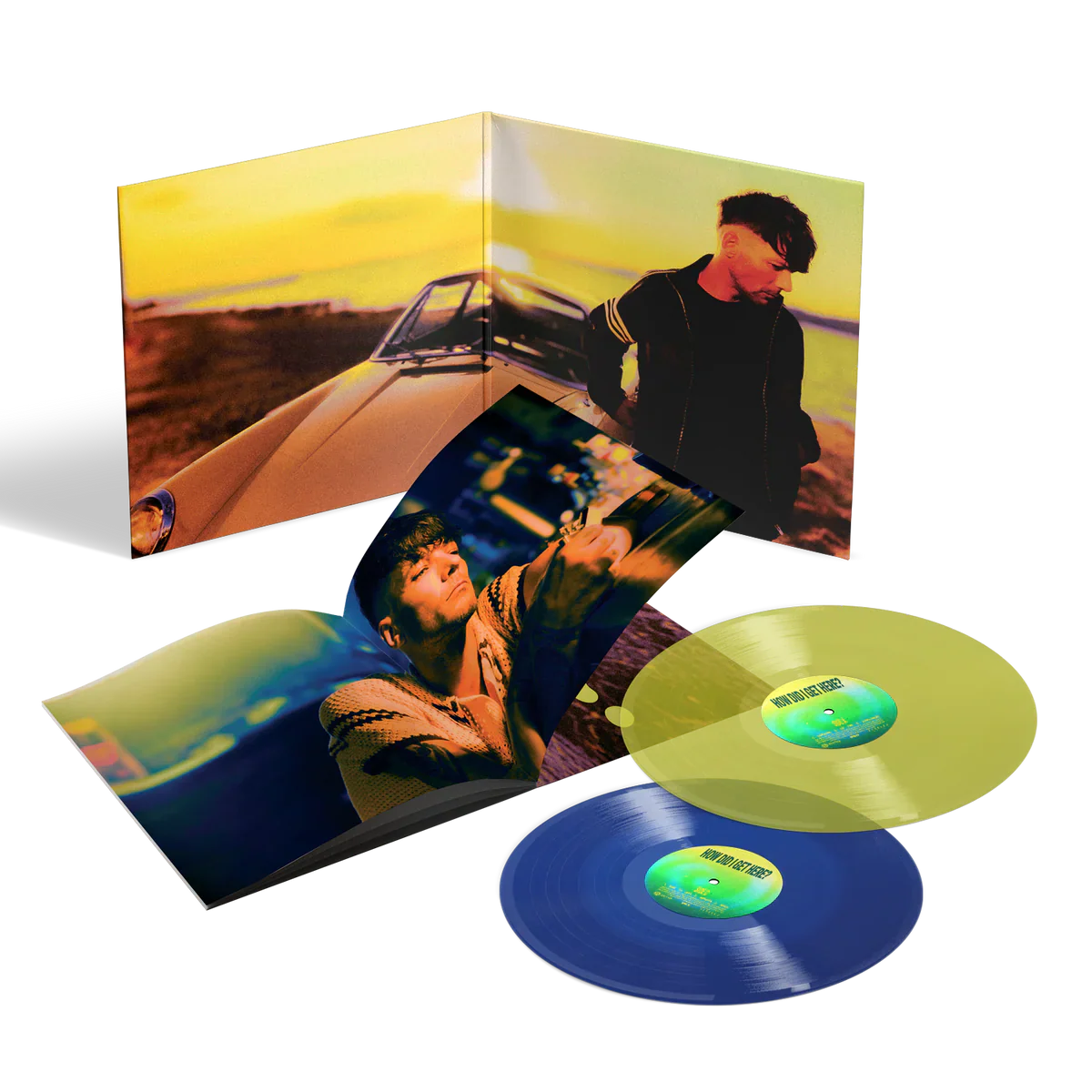 Louis Tomlinson - How Did I Get Here? (Deluxe Edition Yellow and Blue 2LP Vinyl + 2 Bonus Tracks)