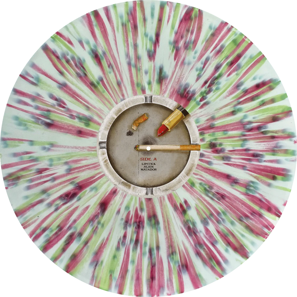 Luvcat - Vicious Delicious (Numbered Cream with Burgundy and Olive Green Splatter 2LP Vinyl)