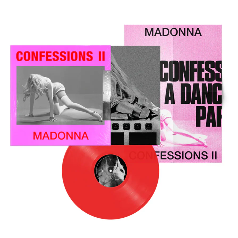 Madonna - Confessions II (Translucent Red Vinyl + Poster)
