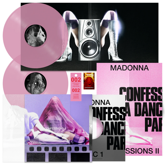 Madonna - Confessions II (VIP Premium Packaging Deluxe Translucent Pink 2LP Vinyl + Coat Check + Prayer Card)