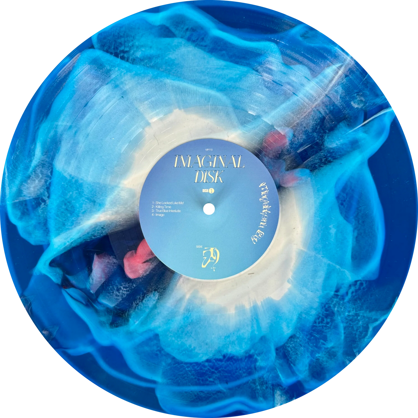 Magdalena Bay - Imaginal Disk (Numbered White, Pink & Blue Translucent Aurora Split 2LP Vinyl)