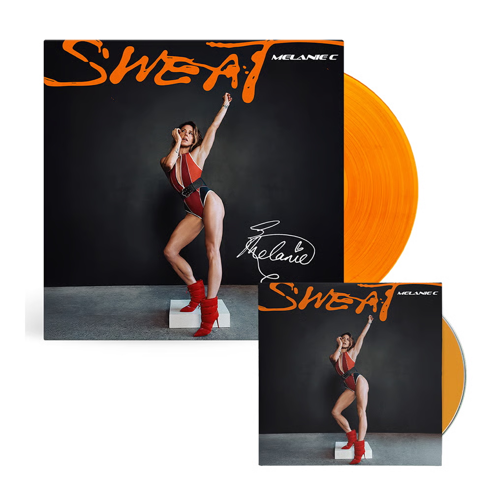 Melanie C - Sweat (Signed Translucent Orange Vinyl + CD)