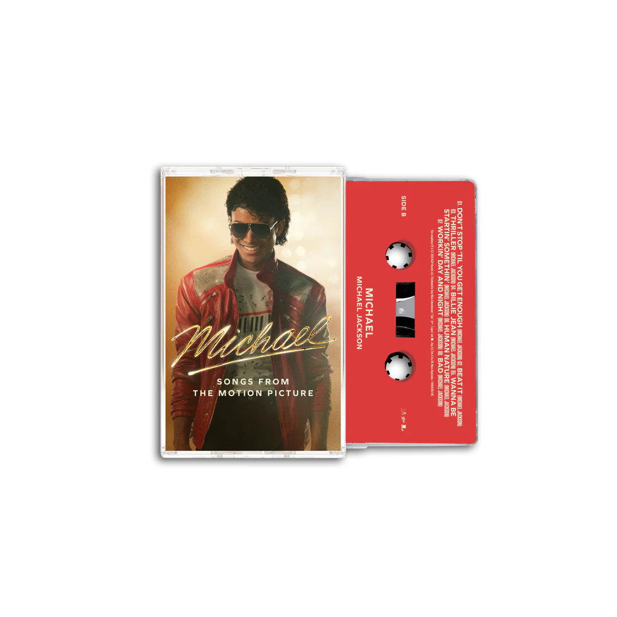 Michael Jackson - Michael Soundtrack (Red Cassette)