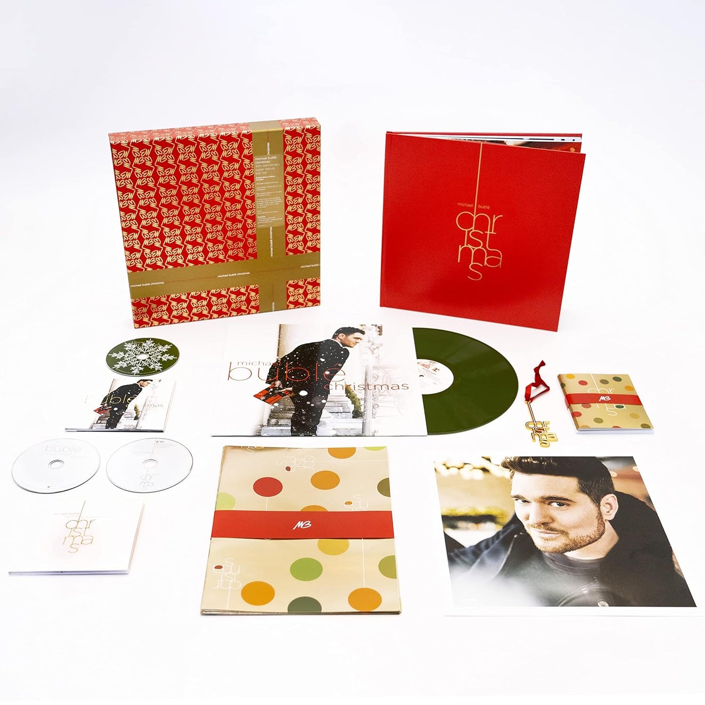 Michael Bublé - Christmas (Limited 10th Anniversary Super Deluxe Box) (Green Vinyl)