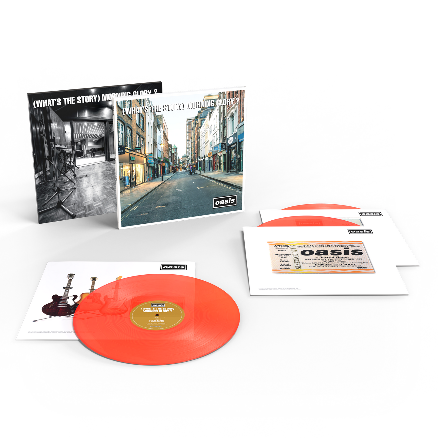 Oasis - (What's The Story) Morning Glory? (30th Anniversary Deluxe Neon Orange 3LP Vinyl)