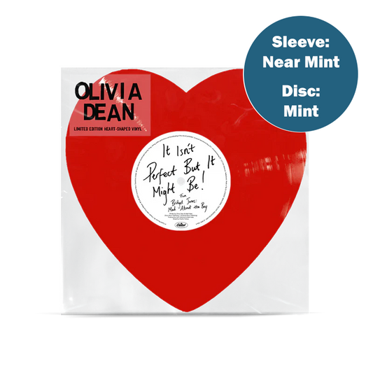 Olivia Dean - It Isn't Perfect But It Might Be! (10" Red Heart Shaped Vinyl)