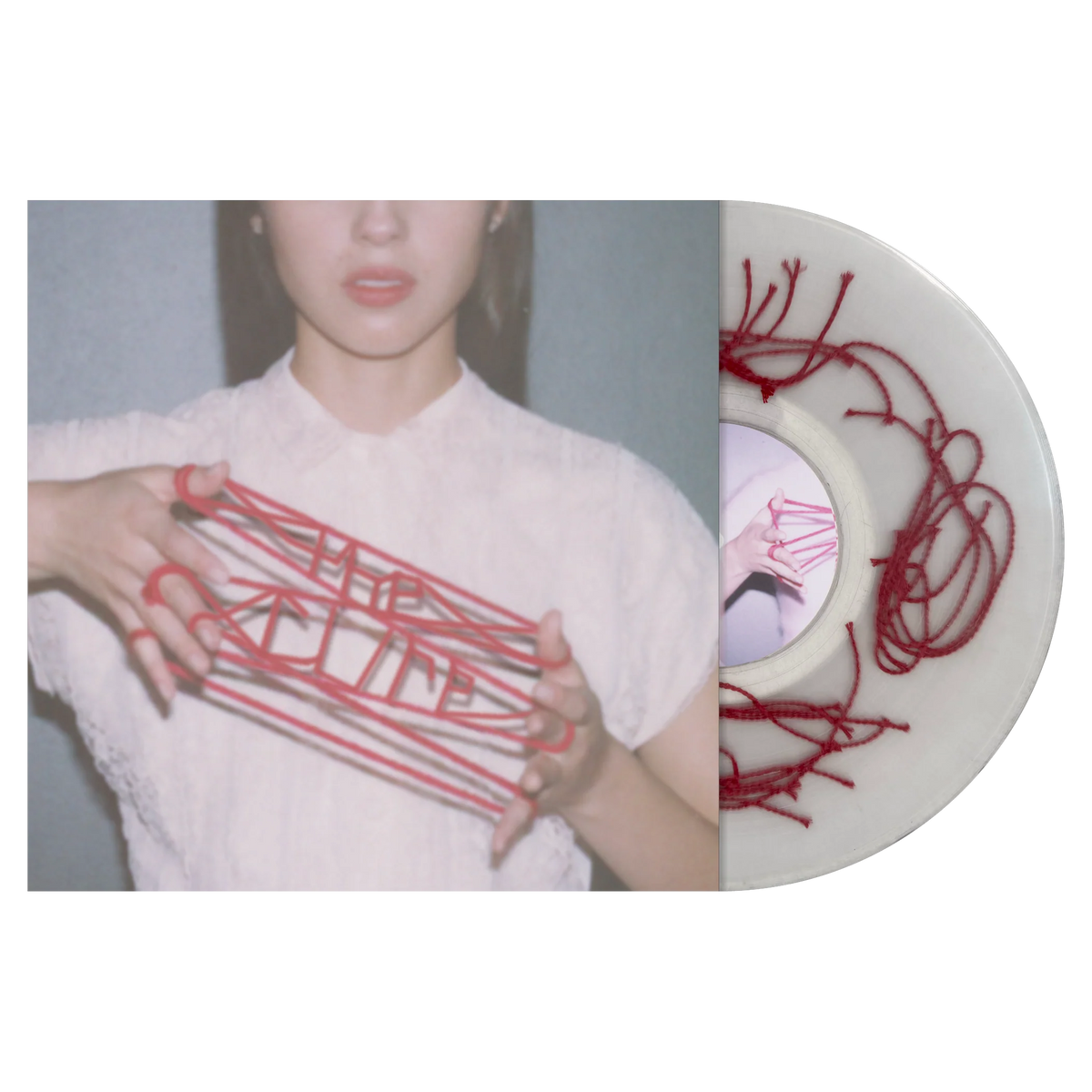 Olivia Rodrigo - The Cure (The Unraveled Edition Clear with Red String Filled Vinyl Single)