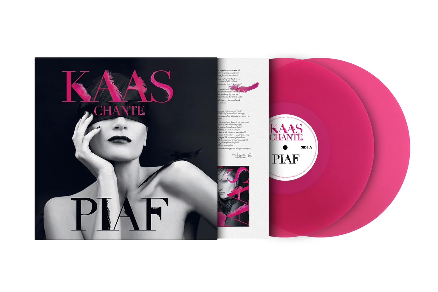 Patricia Kaas - Kaas Chante Piaf (Limited and Numbered Translucent Pink 2LP)