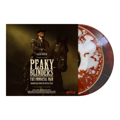 Peaky Blinders - The Immortal Man Soundtrack (Clear with Brown Liquid Whisky Filled & Brow and Black Marble 2LP Vinyl)