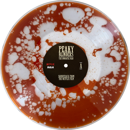 Peaky Blinders - The Immortal Man Soundtrack (Clear with Brown Liquid Whisky Filled & Brow and Black Marble 2LP Vinyl)