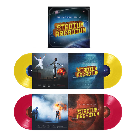Red Hot Chili Peppers - Stadium Arcadium (20th Anniversary Canary Yellow and Apple Red 4LP Vinyl Box Set)
