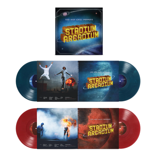 Red Hot Chili Peppers - Stadium Arcadium (20th Anniversary Sea Blue and Ruby Red Marble 4LP Vinyl Box Set)