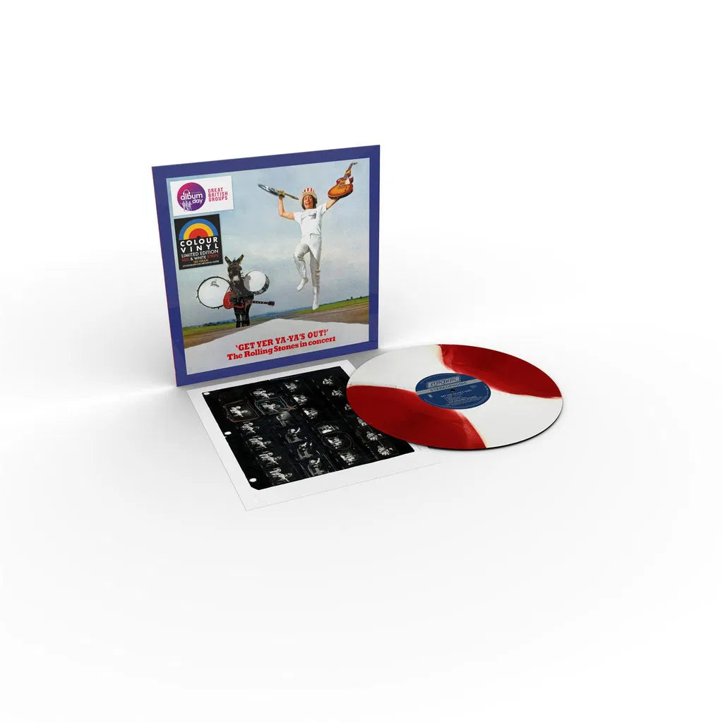 The Rolling Stones - Get Yer Ya-Ya's Out! (Red & White Stripe Vinyl)