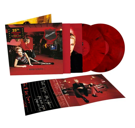 Roxette - Room Service (25th Anniversary Red & Black Marbled 2LP Vinyl)