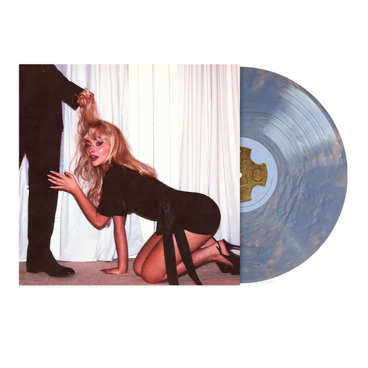 Sabrina Carpenter - Man's Best Friend (Iridescent Blue Vinyl + Faux Fur Detail and Dog Collar Medallion + Poster)