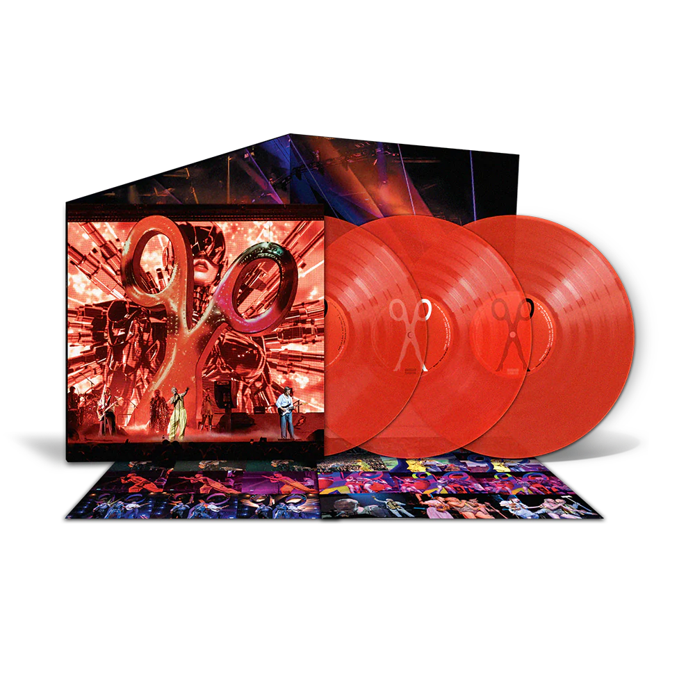 Scissor Sisters - It's 10pm... Do You Know Where Your Sisters Are? Live from the O2, London (Red 3LP Vinyl + Signed Poster)