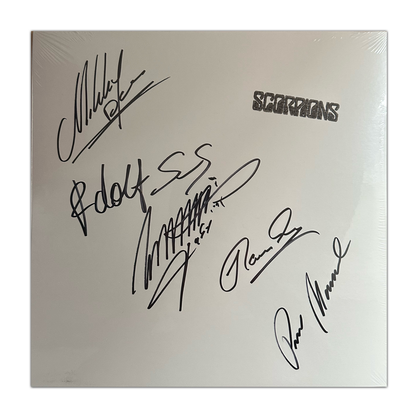 Scorpions - Coming Home Live (Numbered and Signed Test Pressing Black 2LP Vinyl)