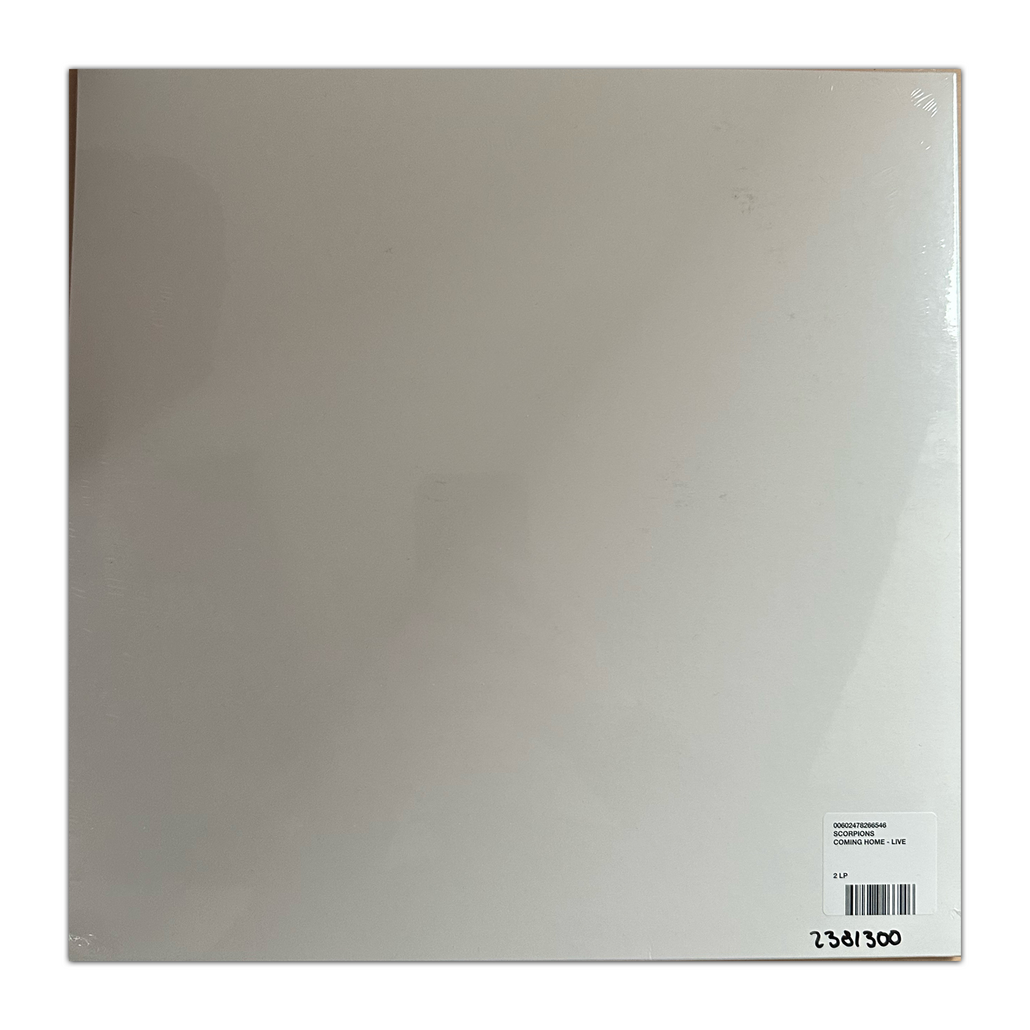 Scorpions - Coming Home Live (Numbered and Signed Test Pressing Black 2LP Vinyl)