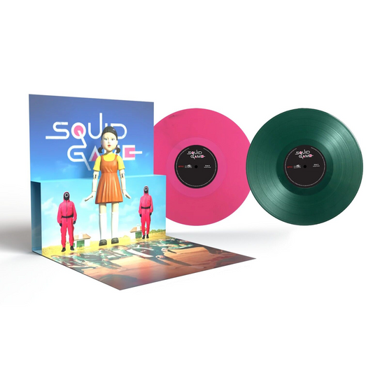 Squid Game - Soundtrack From The Netflix Series (Numbered Pop-Up Green & Pink 2LP Vinyl)