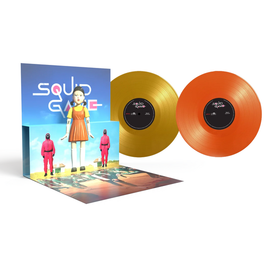 Squid Game - Soundtrack From The Netflix Series (Numbered Pop-Up Orange & Yellow 2LP Vinyl)