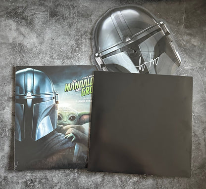 Star Wars: The Mandalorian and Grogu (Signed 10" Helmet Die Cut Vinyl)