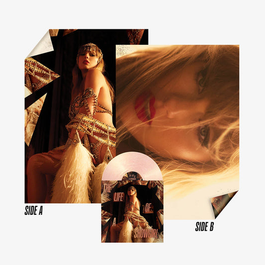 Taylor Swift - The Life Of A Showgirl (Summertime Spritz Pink Shimmer Vinyl + Poster)