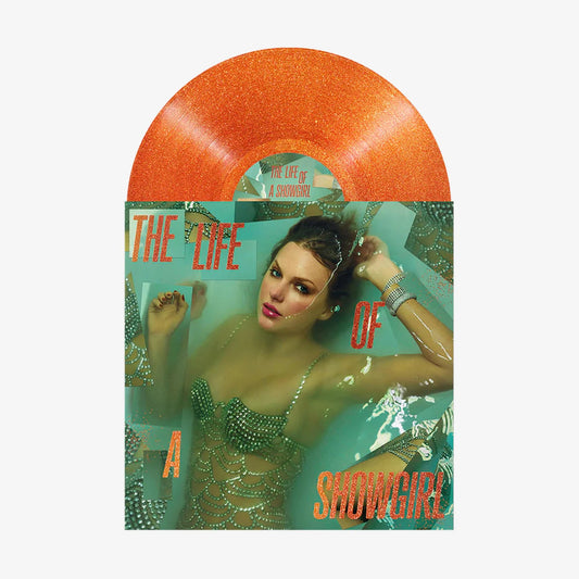 Taylor Swift - The Life Of A Showgirl (Sweat And Vanilla Perfume Portofino Orange Glitter Vinyl)