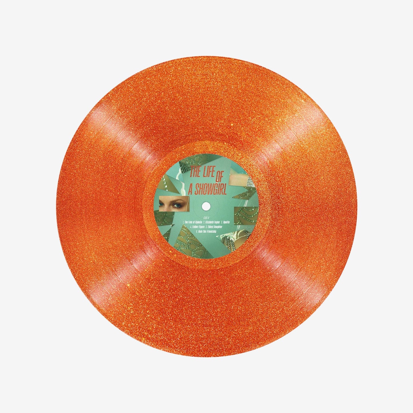 Taylor Swift - The Life Of A Showgirl (Sweat And Vanilla Perfume Portofino Orange Glitter Vinyl)