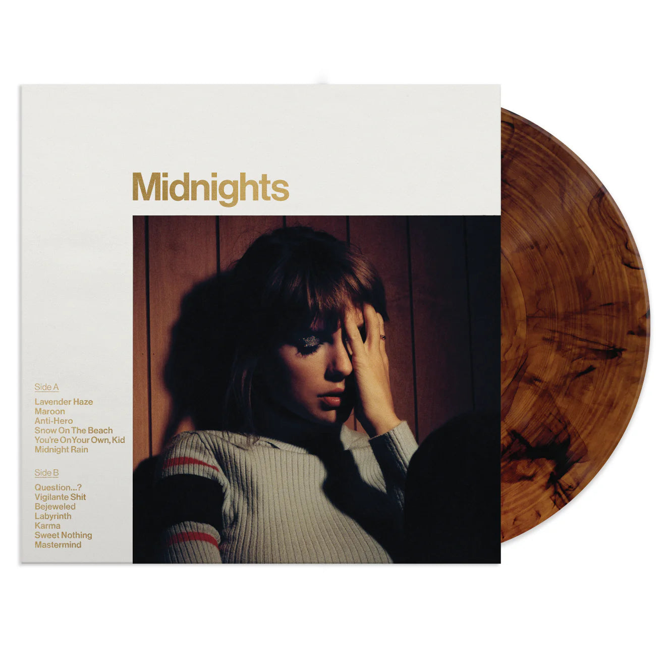 Taylor Swift - Midnights (Mahagony Marbled Vinyl)