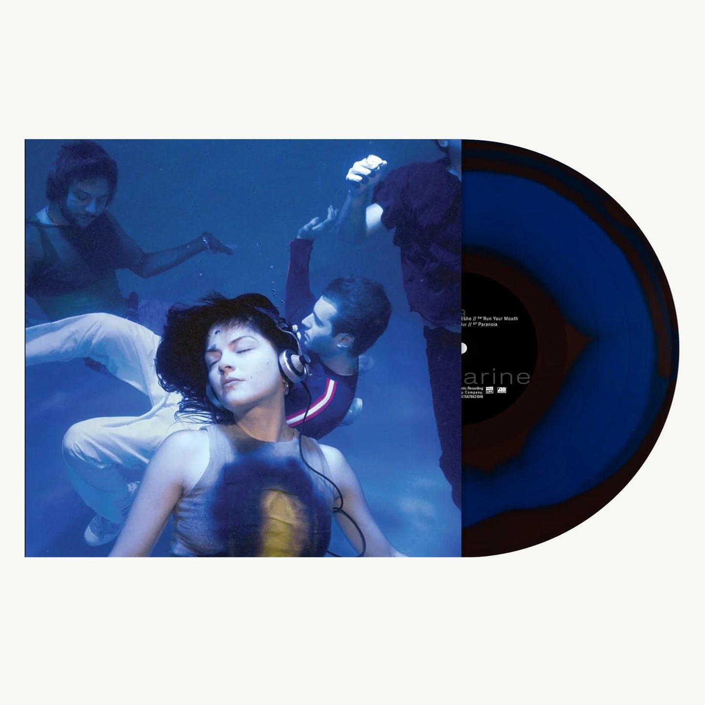 The Marias - Submarine (Numbered Blue and Black Color-in-Color Vinyl + Alternative Cover)