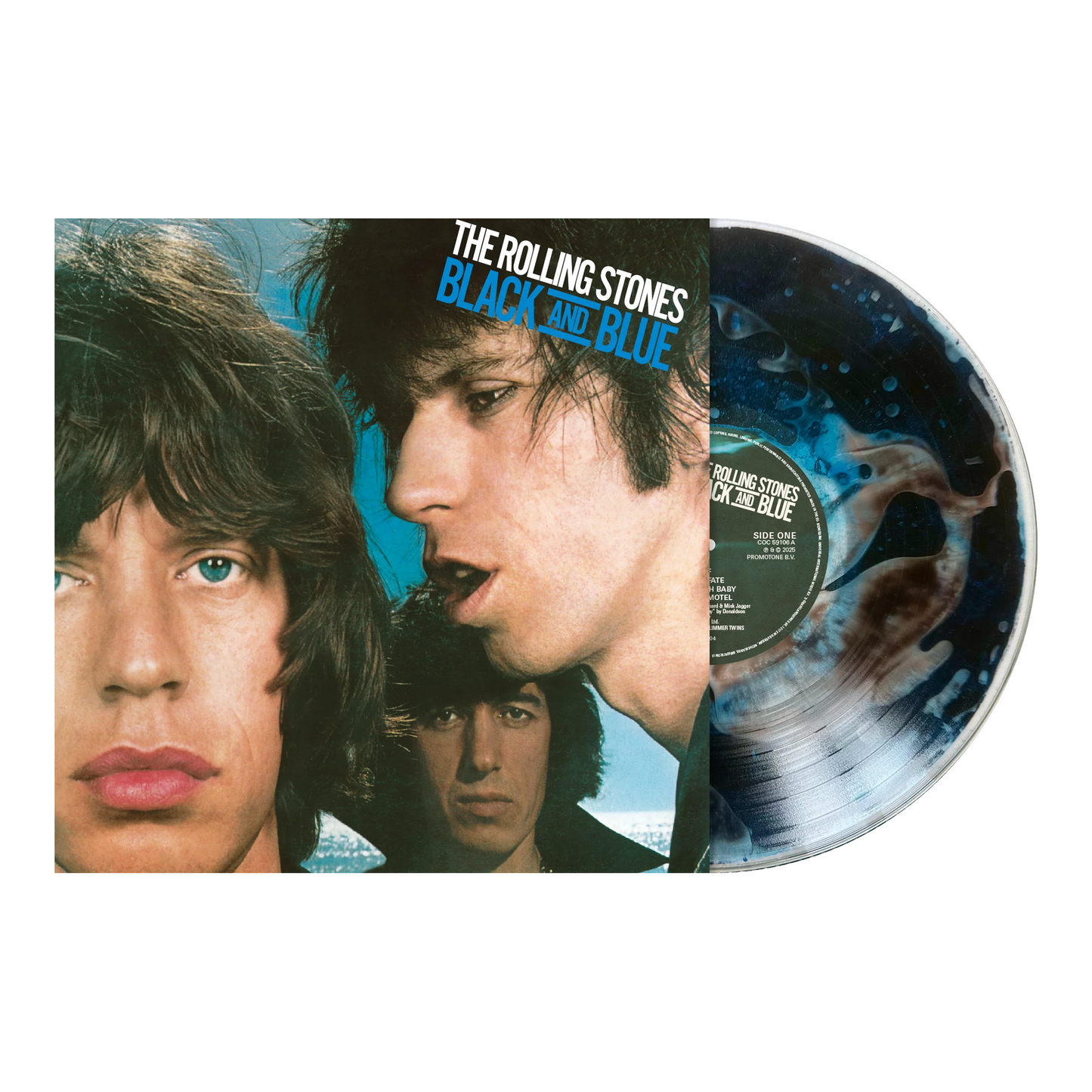 The Rolling Stones - Black and Blue (Black and Blue Liquid Filled Vinyl) - Vinyl Planet 2020