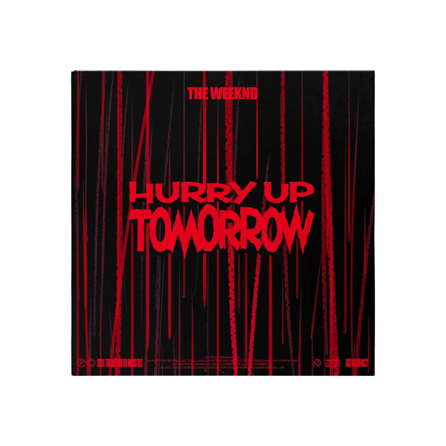 The Weeknd x Frank Miller - Hurry Up Tomorrow (Collector's Edition Red Vinyl)