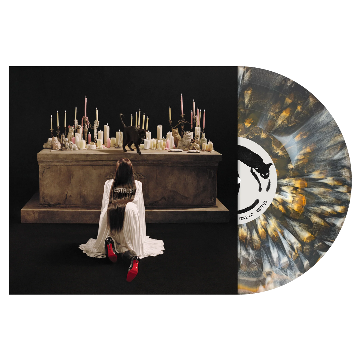 Tove Lo - Estrus (Numbered Clear with White, Gold and Black Liquid Splatter Vinyl)