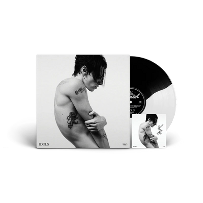 Yungblud - Idols (Black & White Split Hell & Back Vinyl + Signed Art Card)