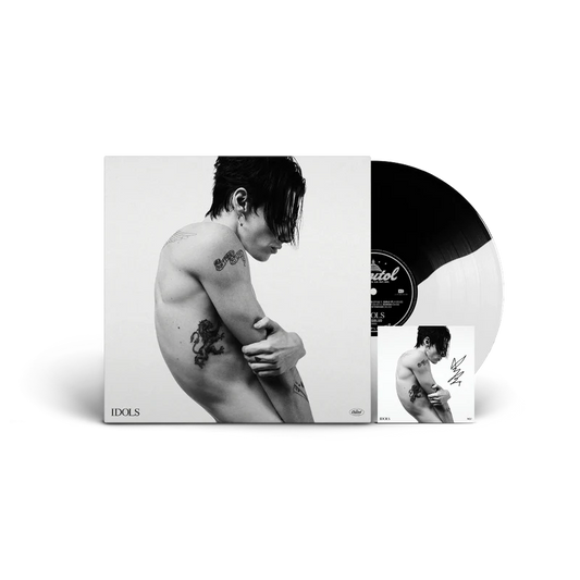 Yungblud - Idols (Black & White Split Hell & Back Vinyl + Signed Art Card)