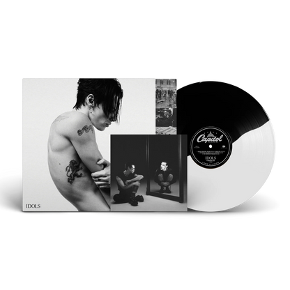 Yungblud - Idols (Black & White Split Hell & Back Vinyl + Signed Art Card)